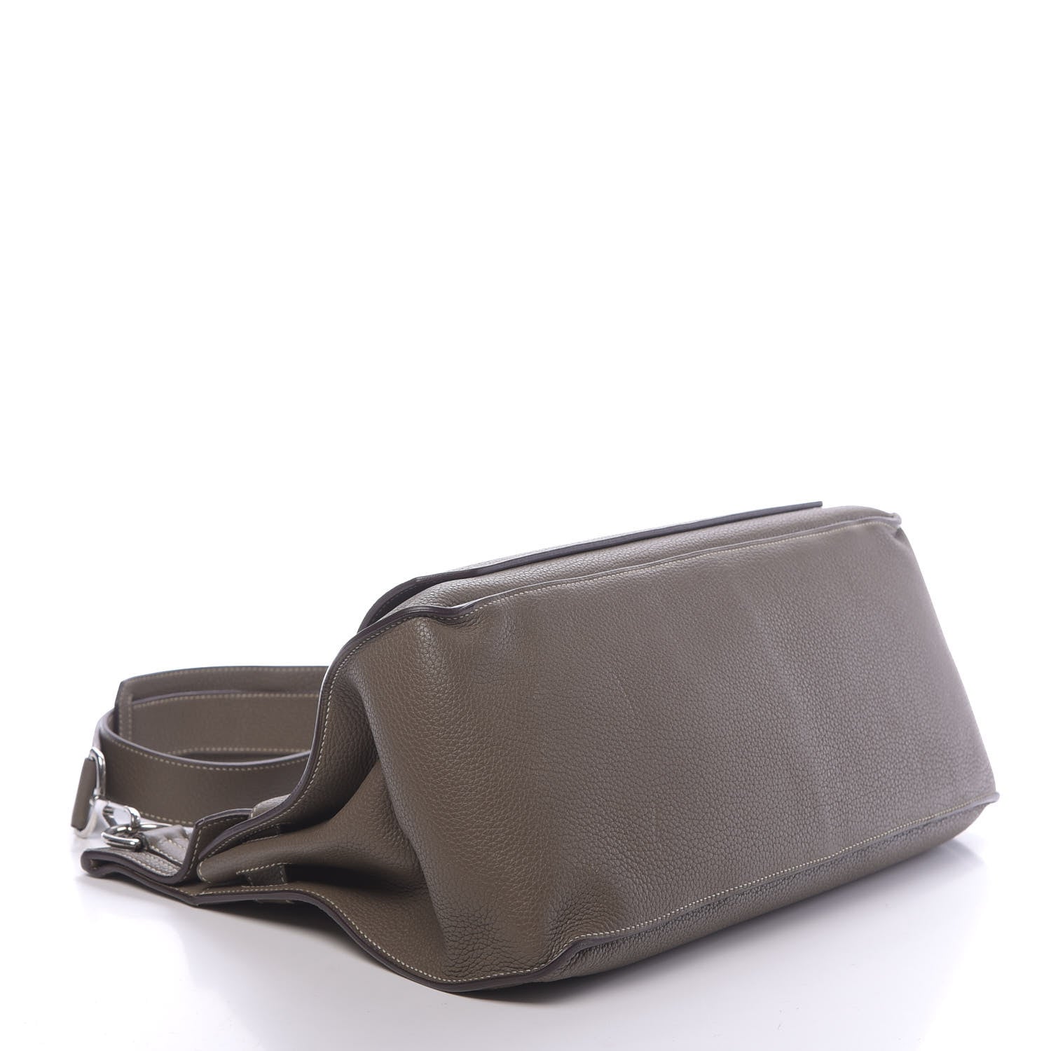 Hermes Taurillon Clemence Jypsiere 37 Etoupe 4 of 13