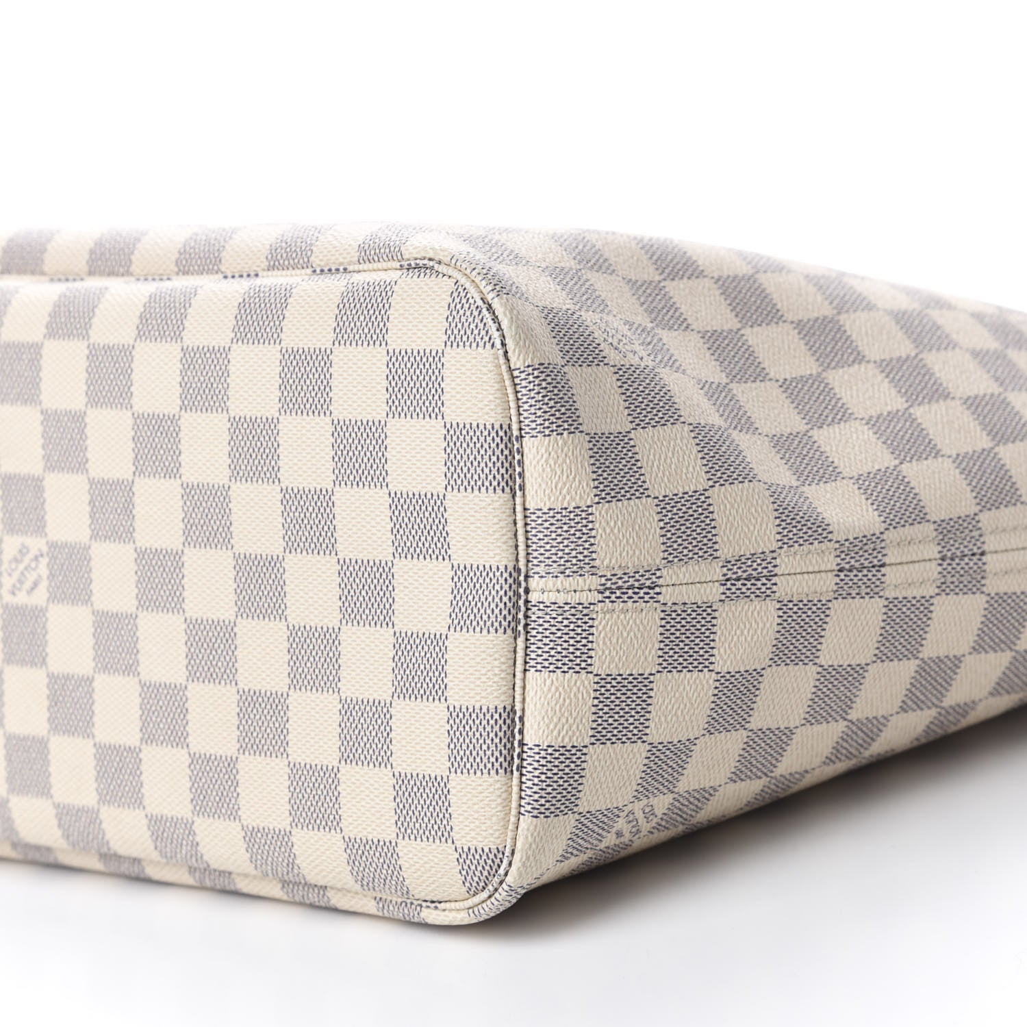 Louis Vuitton Damier Azur Neo Neverfull MM Rose Ballerine 7 of 12