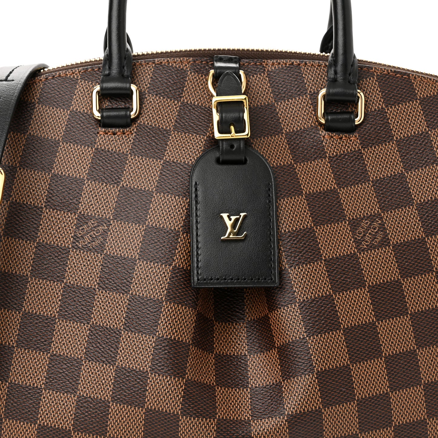 Damier Ebene Odeon Tote PM Black