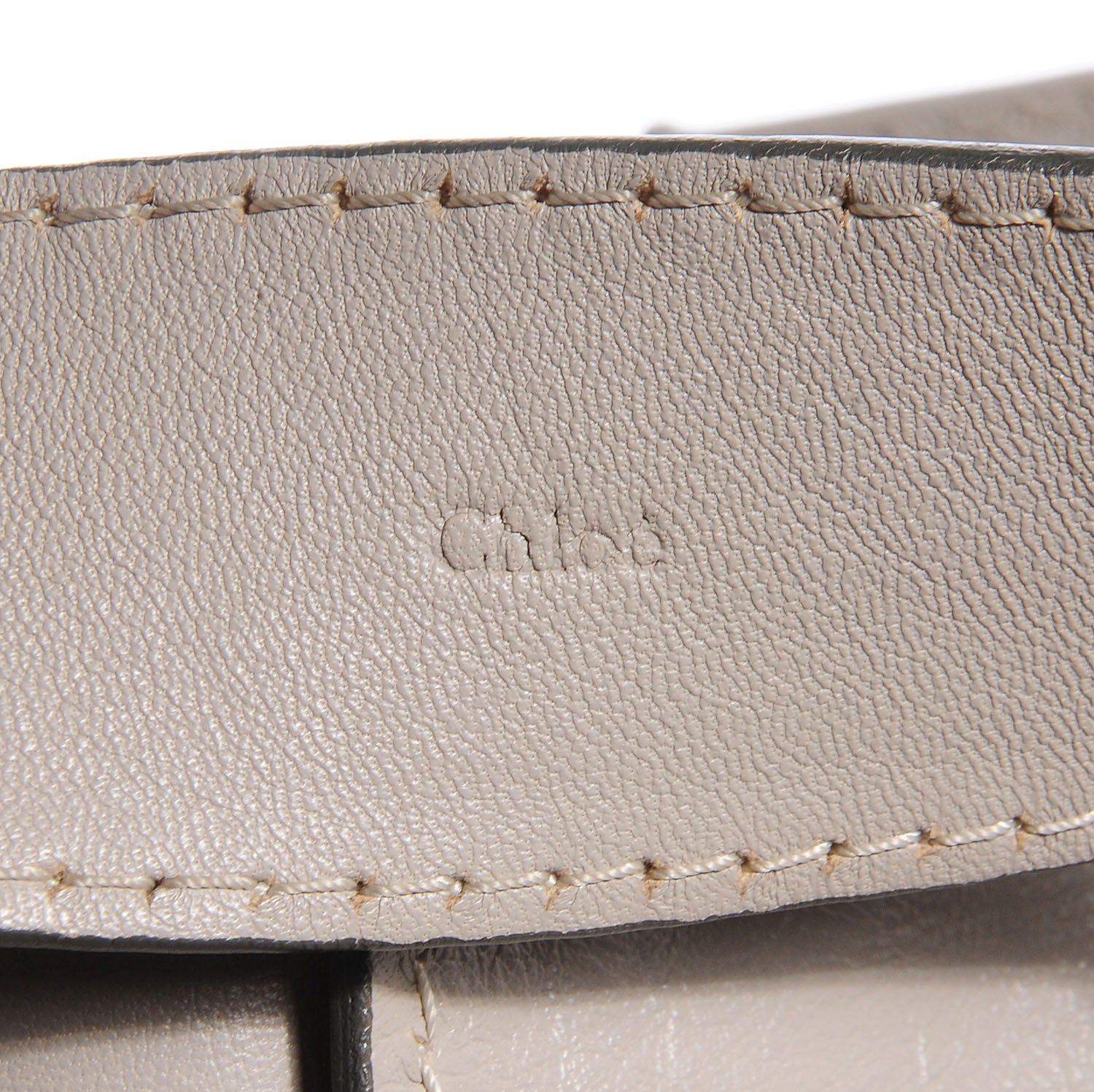 Chloe Goatskin Large Betty Tote Grey 8 of 10