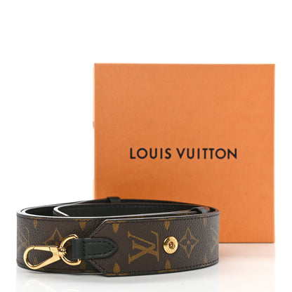 Louis Vuitton Monogram Bandouliere Shoulder Strap Black 5 of 5