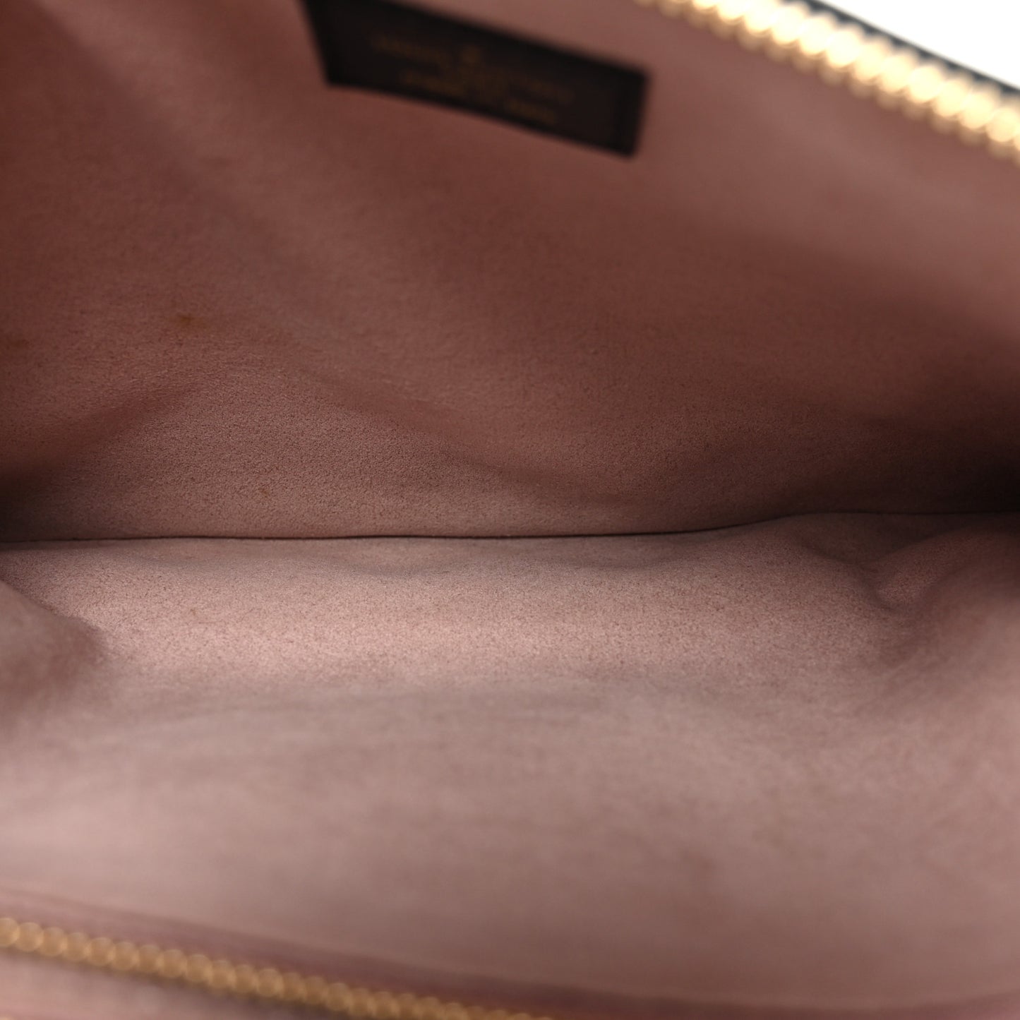 Lambskin Embossed Monogram Coussin PM Black
