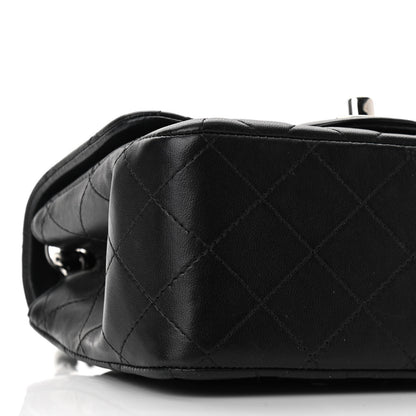 Chanel Lambskin Quilted Mini Square Flap Black 9 of 10