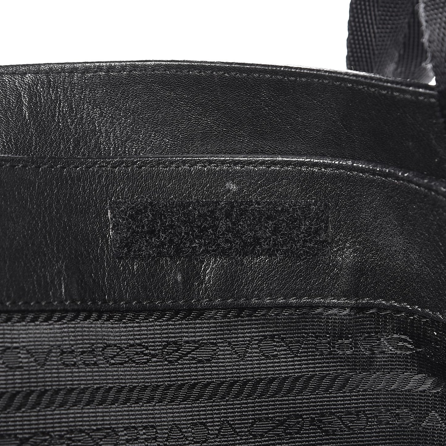 Soft Calf Shopping Tote Black