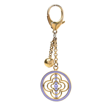 Louis Vuitton Whirly Flower Bag Charm Lilac 1 of 5