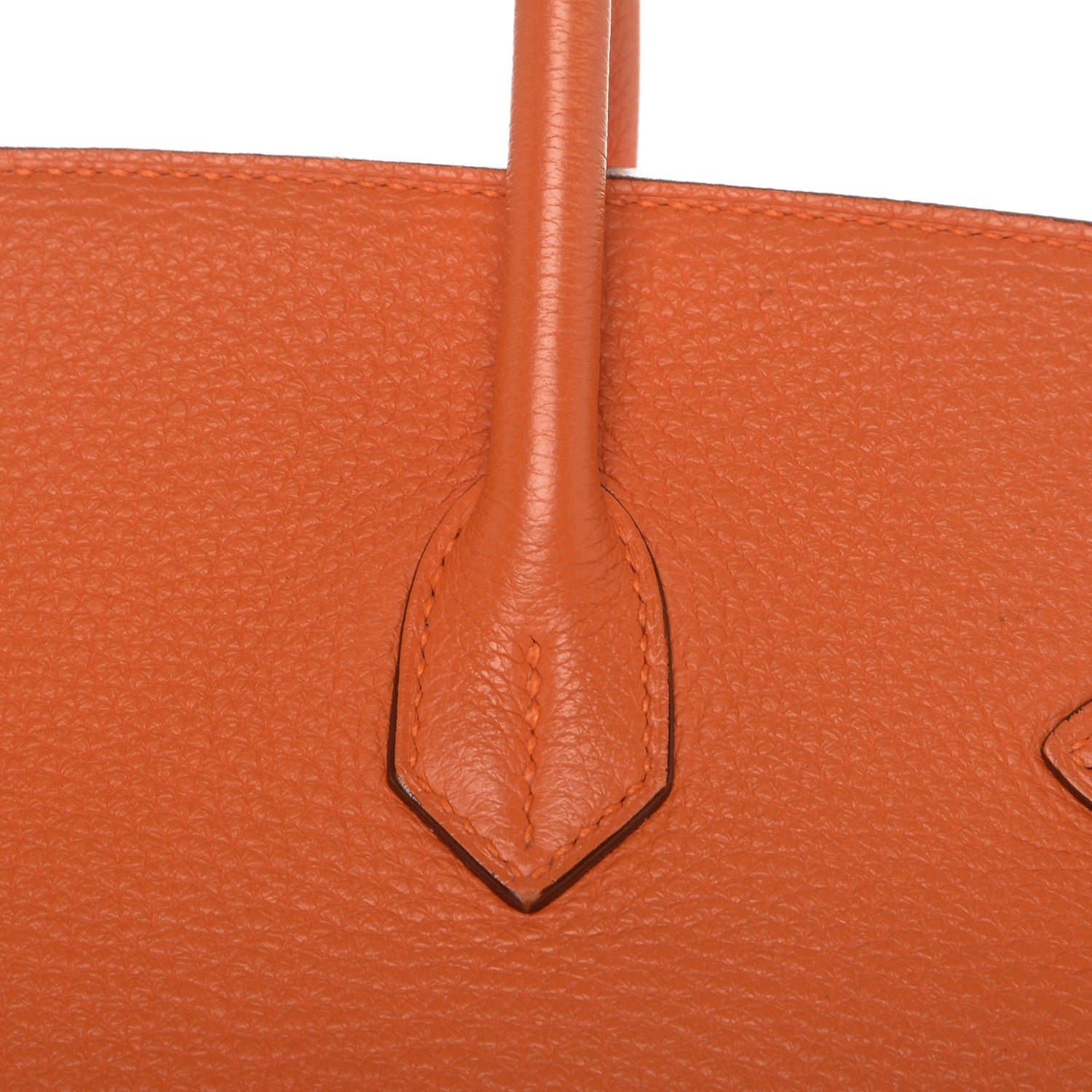 Hermes Togo Birkin 35 Orange 17 of 31