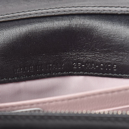 Christian Dior Lambskin Cannage Miss Dior Chain Wallet Black 9 of 12
