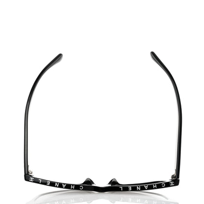 Chanel Acetate Polarized Square Sunglasses 5417-A Black 9 of 10