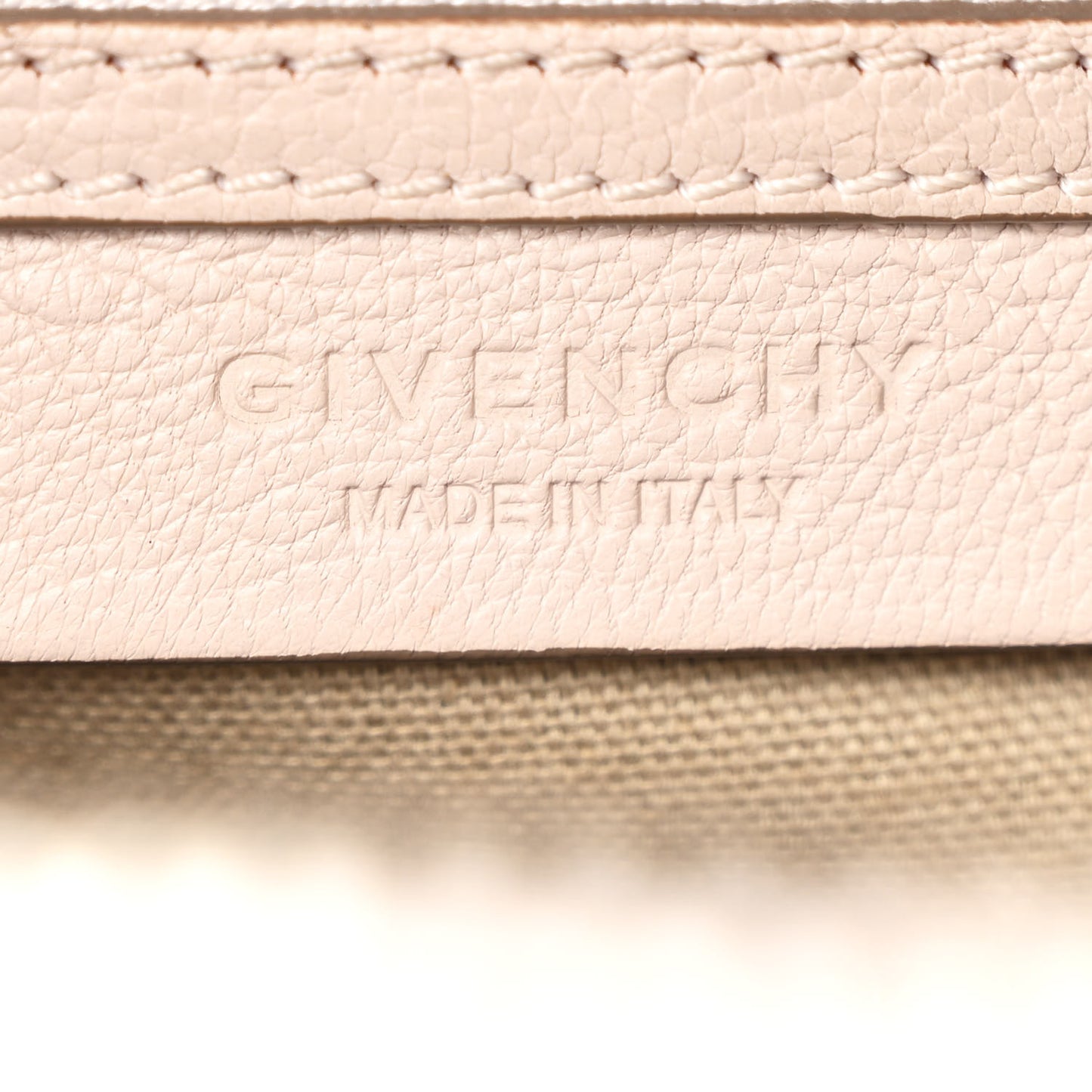 Sugar Goatskin Small Antigona Nude Pink