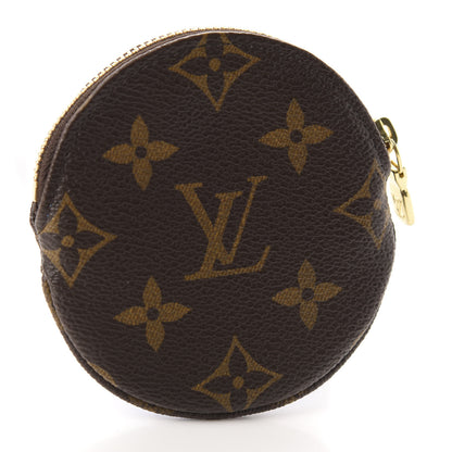 Louis Vuitton Monogram 2019 Christmas Animation Round Coin Purse Blue 3 of 7