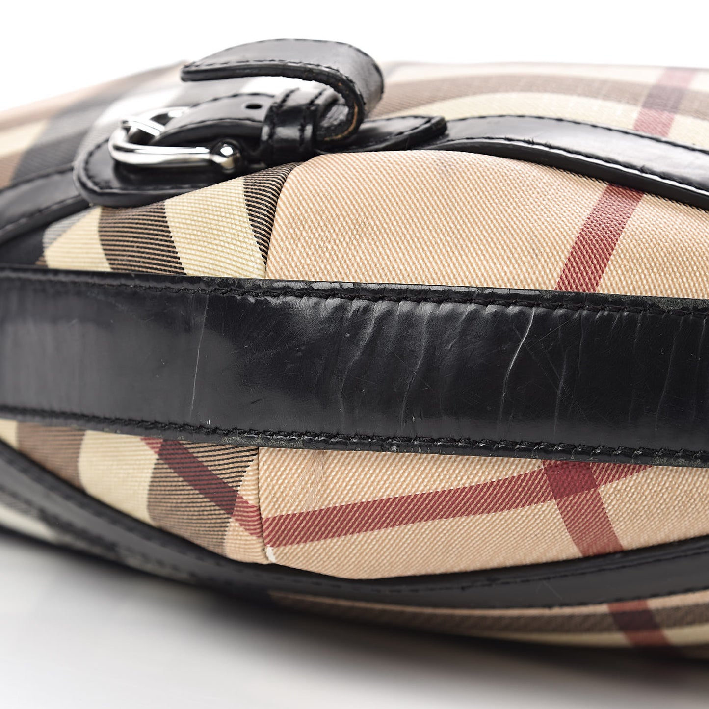 Supernova Check Large Larkin Hobo Black