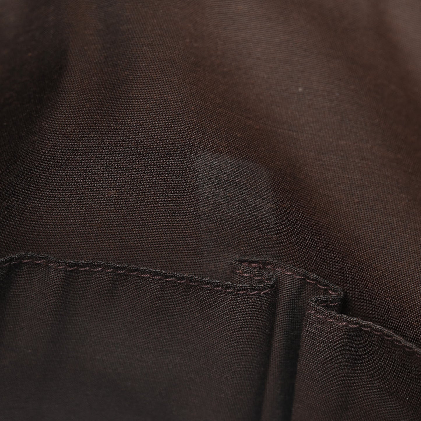 Crystal Monogram Flat Messenger Bag Dark Brown