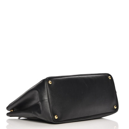 Prada Saffiano Lux Extra Large Tote Black 4 of 9