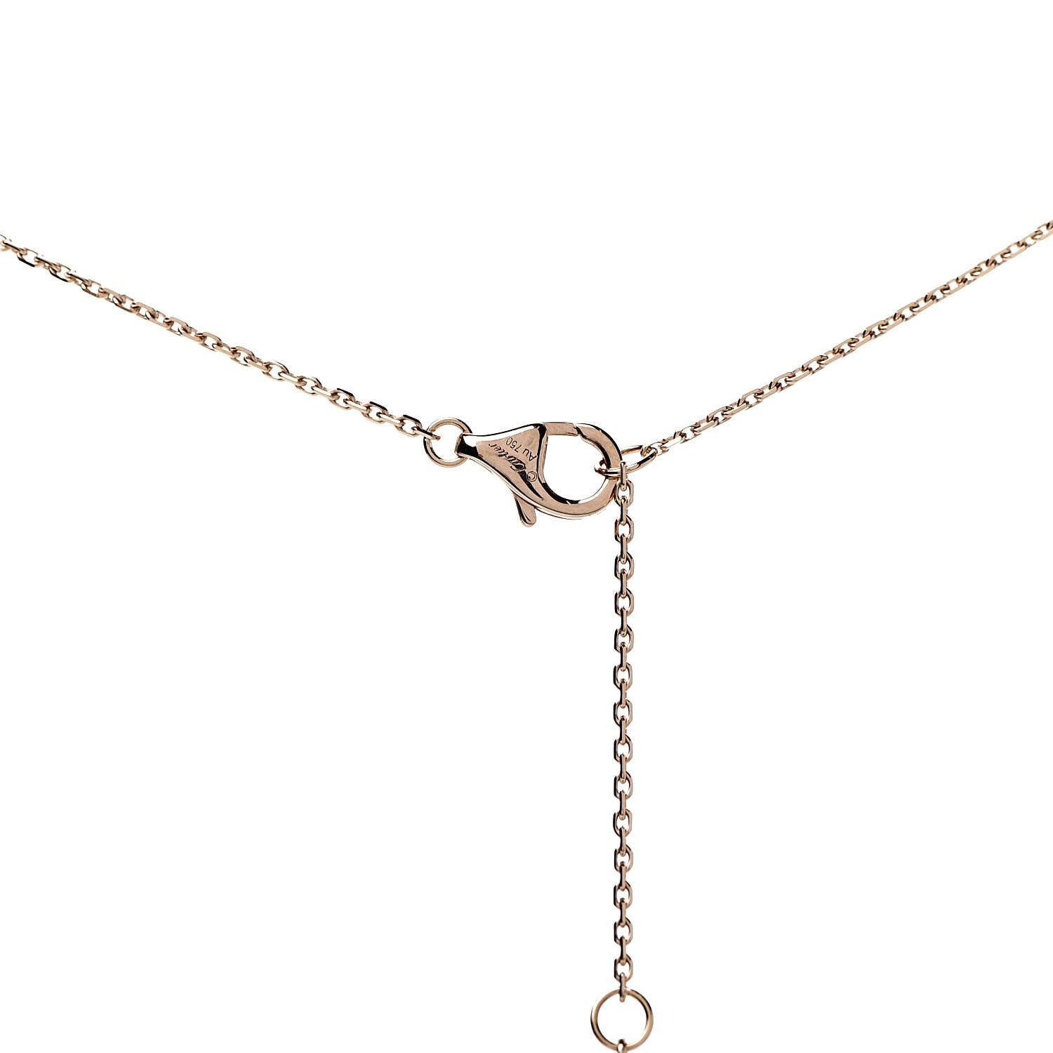 Cartier 18K Pink Gold Diamond XS D'Amour Pendant Necklace 5 of 6