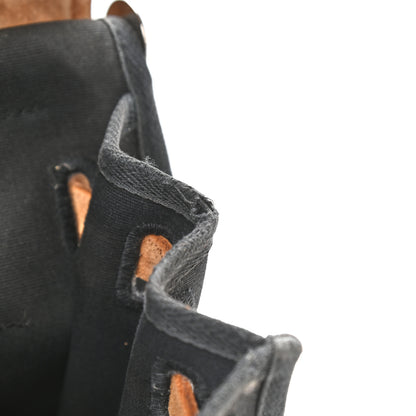 Hermes Toile Vache Calfskin Herbag PM 30 Black Natural 11 of 21