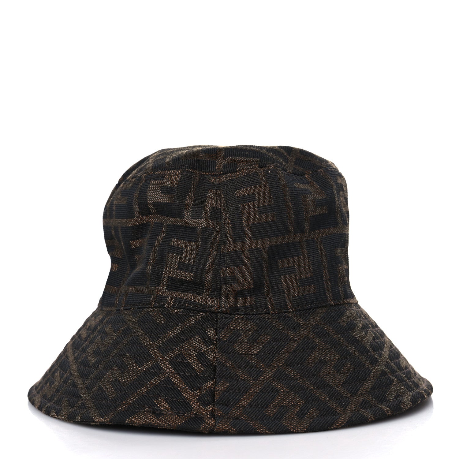 Fendi Zucca FF Bucket Hat Tobacco 4 of 6