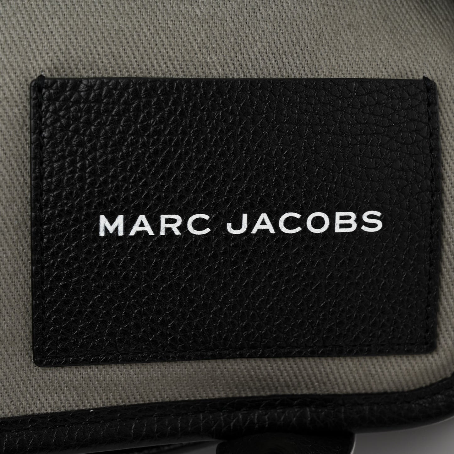 Grained Calfskin Micro The Tote Bag Black