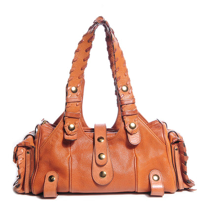 Chloe Calfskin Silverado Shoulder Bag Orange 1 of 10