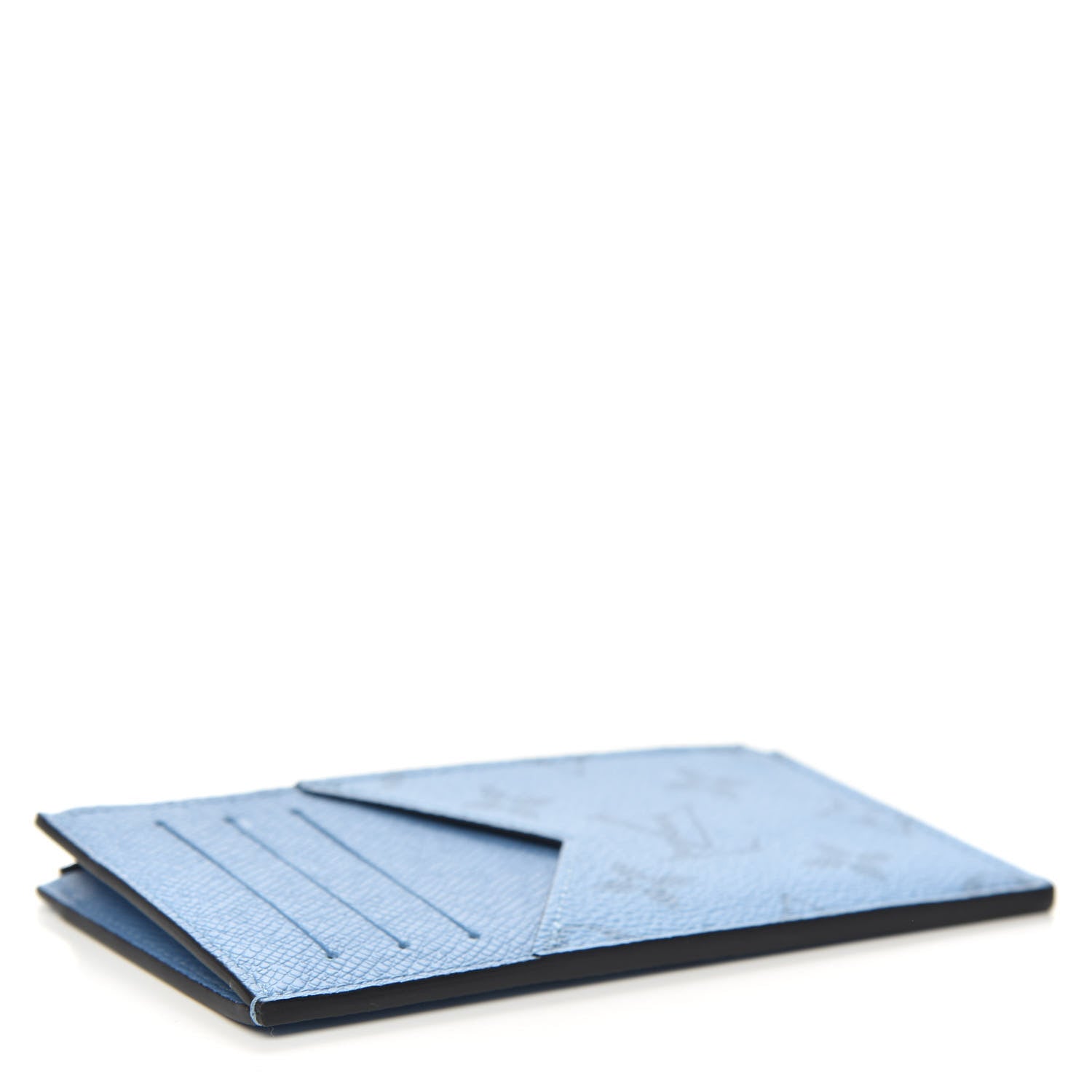 Louis Vuitton Taigarama Coin Card Holder Denim 4 of 7