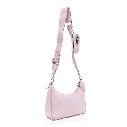 Prada Nylon Re-Edition 2005 Shoulder Bag Alabastro 3 of 7