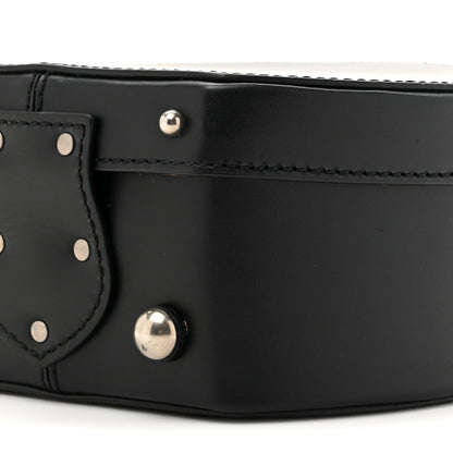 Saint Laurent Calfskin Small Mica Hat Box Black 9 of 11
