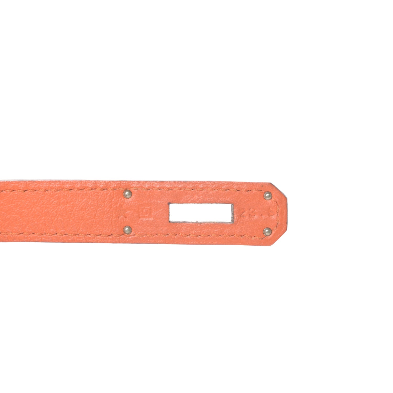 Hermes Taurillon Clemence Jypsiere 28 Orange 7 of 14