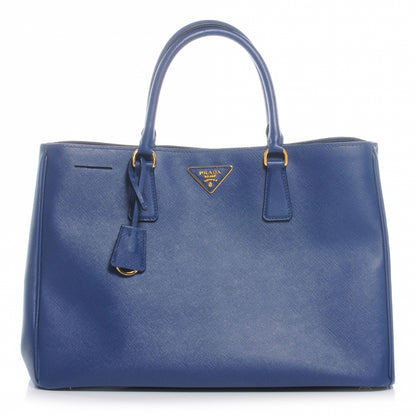 Prada Saffiano Lux Tote Bluette 1 of 9