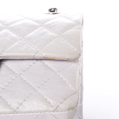 Chanel Aged Calfskin 50th Anniversary 2.55 Reissue 224 Flap White 15 of 18