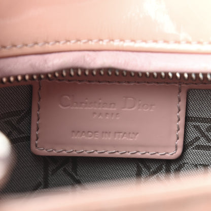 Christian Dior Patent Cannage Medium Lady Dior Light Pink 6 of 9