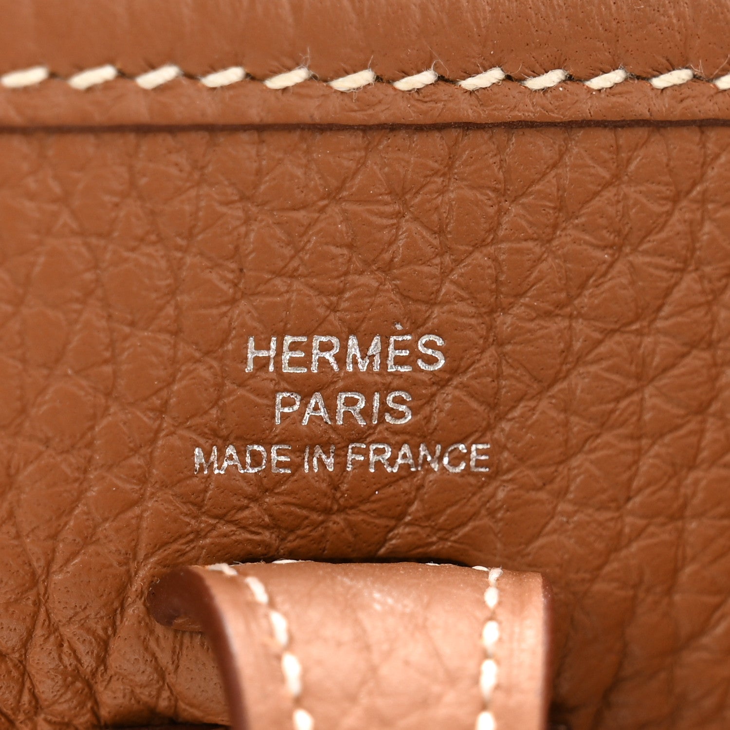 Hermes Taurillon Clemence Evelyne TPM Gold 6 of 11