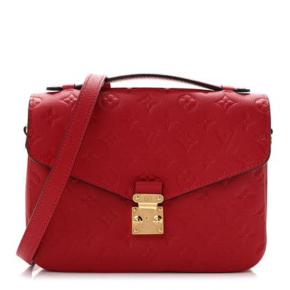 Louis Vuitton Empreinte Pochette Metis Cherry 1 of 13