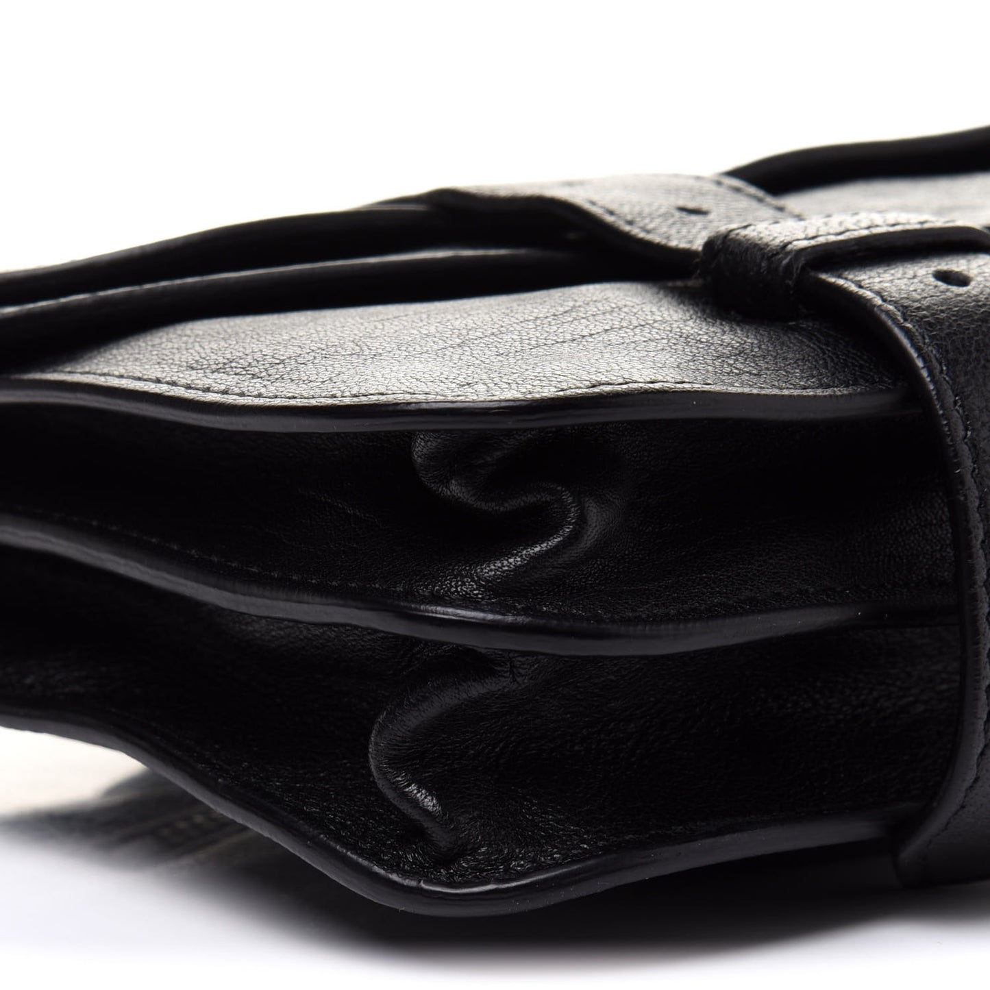 Lambskin PS1 Pochette Clutch Black