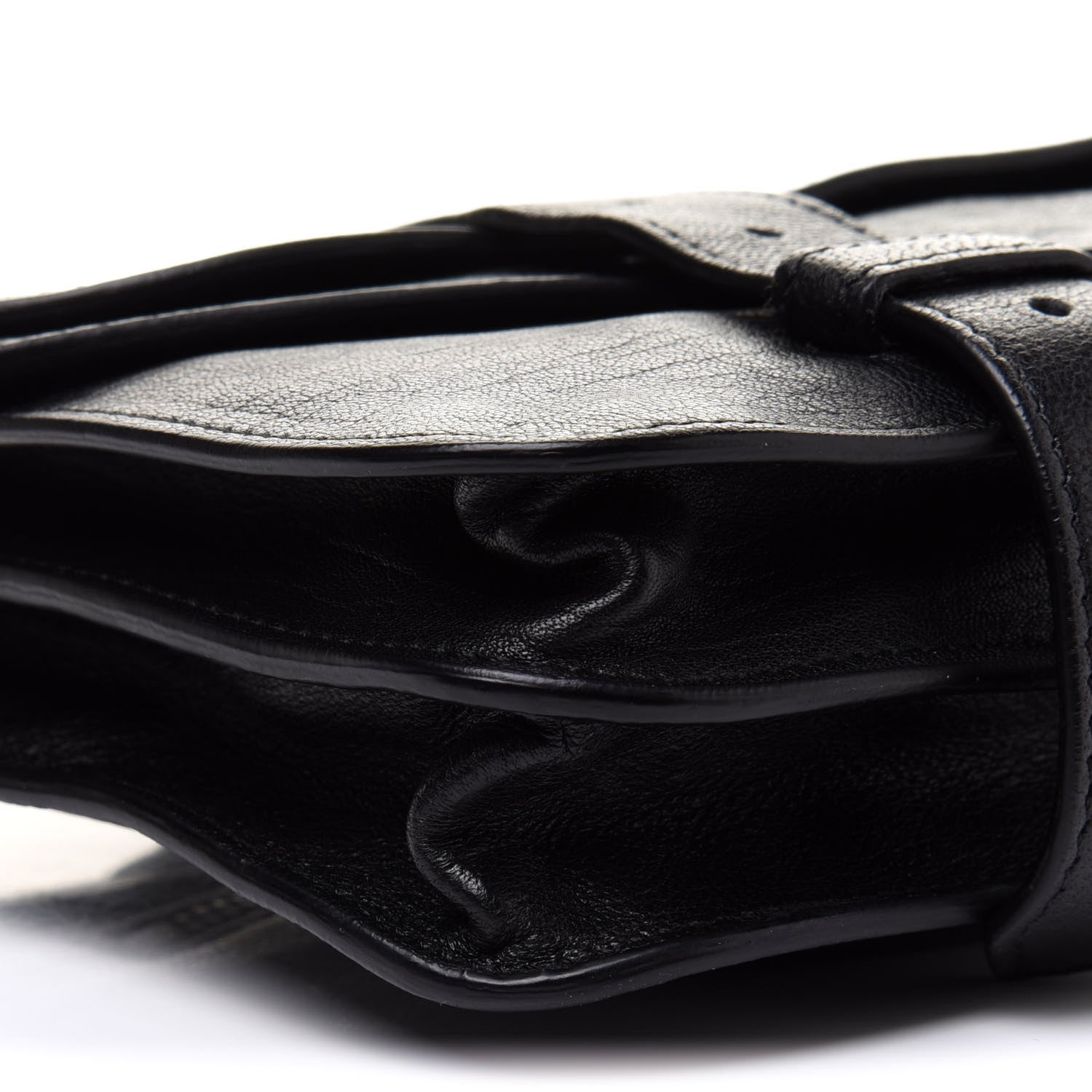Proenza Schouler Lambskin PS1 Pochette Clutch Black 11 of 12