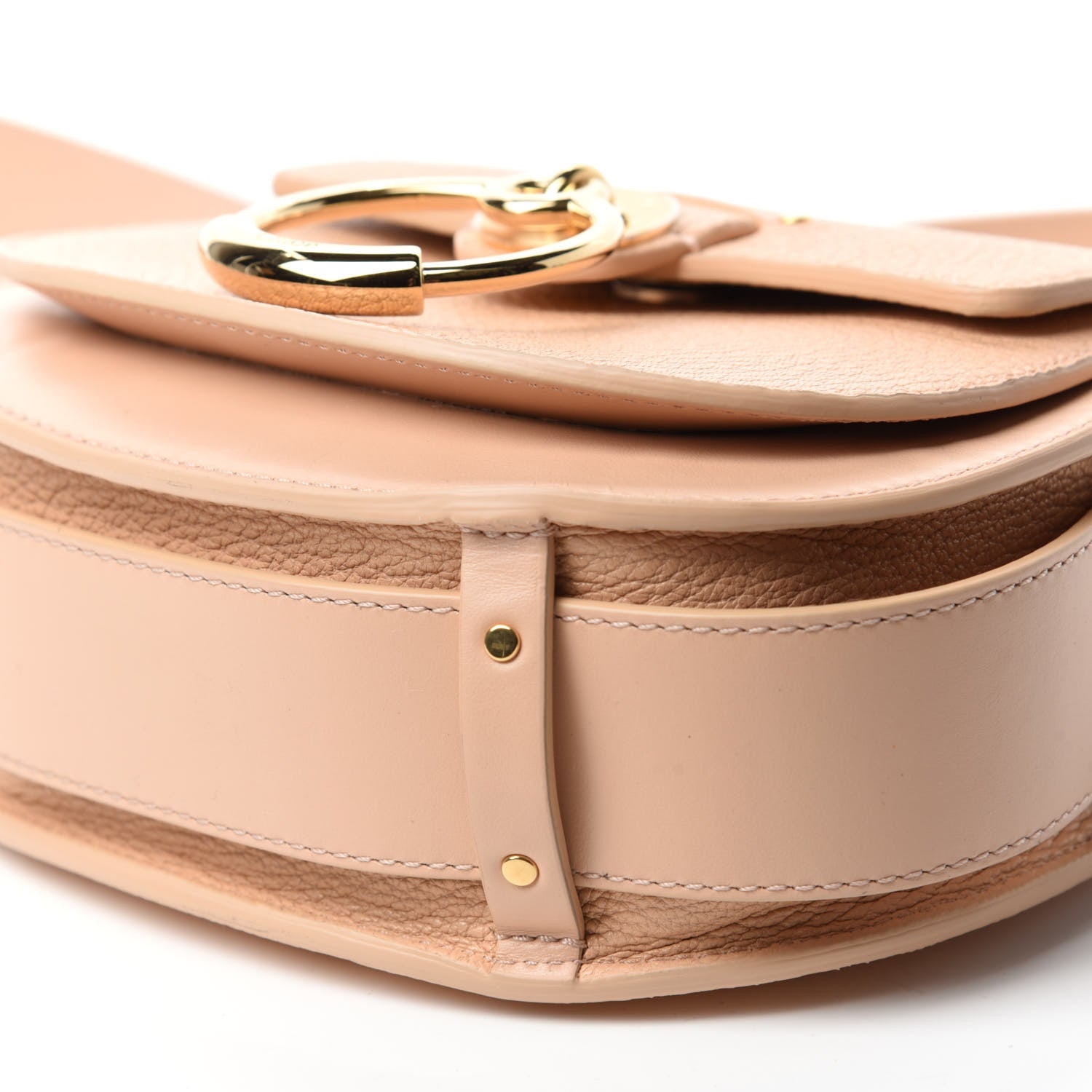 Chloe Grained Lambskin Small Tess Bag Delicate Pink 7 of 10