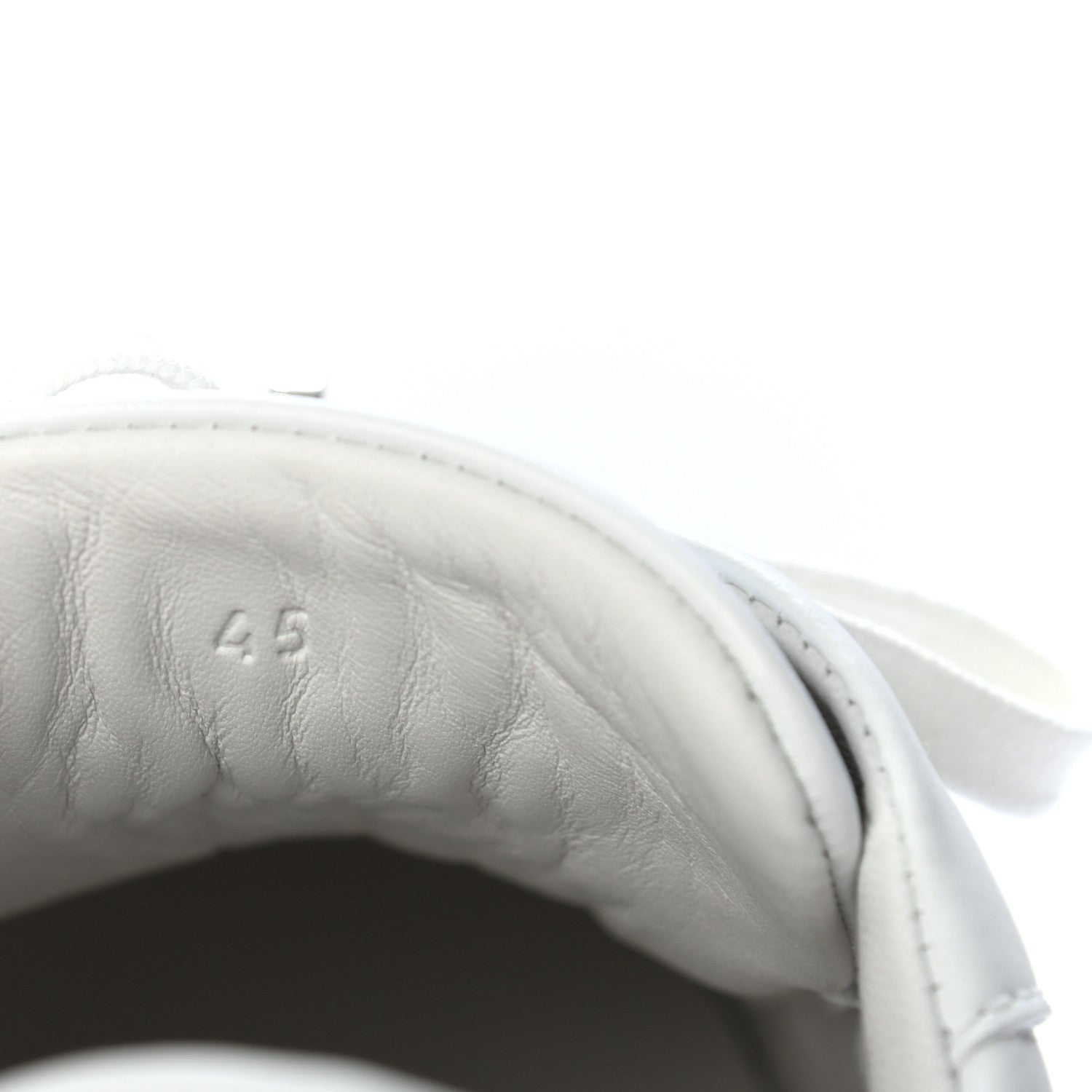Hermes Calfskin Mens Day Sneakers 45 White 8 of 8