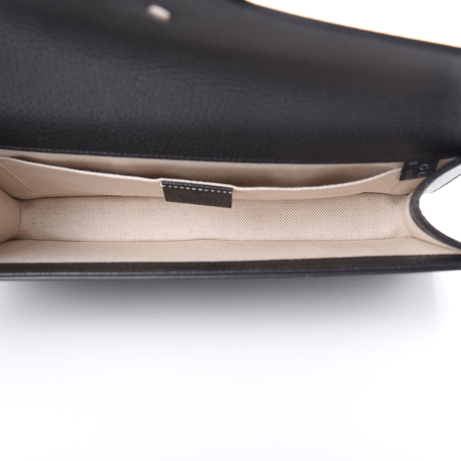 Gucci Dollar Calfskin Crystal Dionysus Clutch Wristlet Black Black Diamond 5 of 7