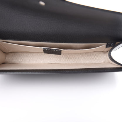 Gucci Dollar Calfskin Crystal Dionysus Clutch Wristlet Black Black Diamond 5 of 7
