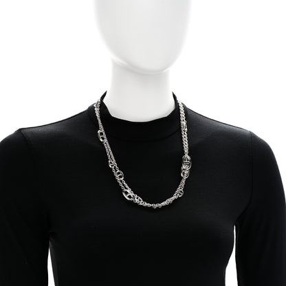 Hermes Sterling Silver Farandole Necklace 120 2 of 6