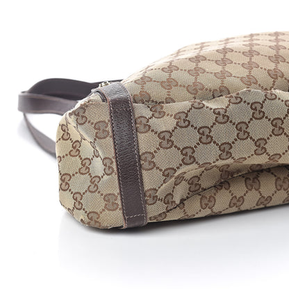 Gucci Monogram Medium Abbey Shoulder Bag Dark Brown 8 of 10
