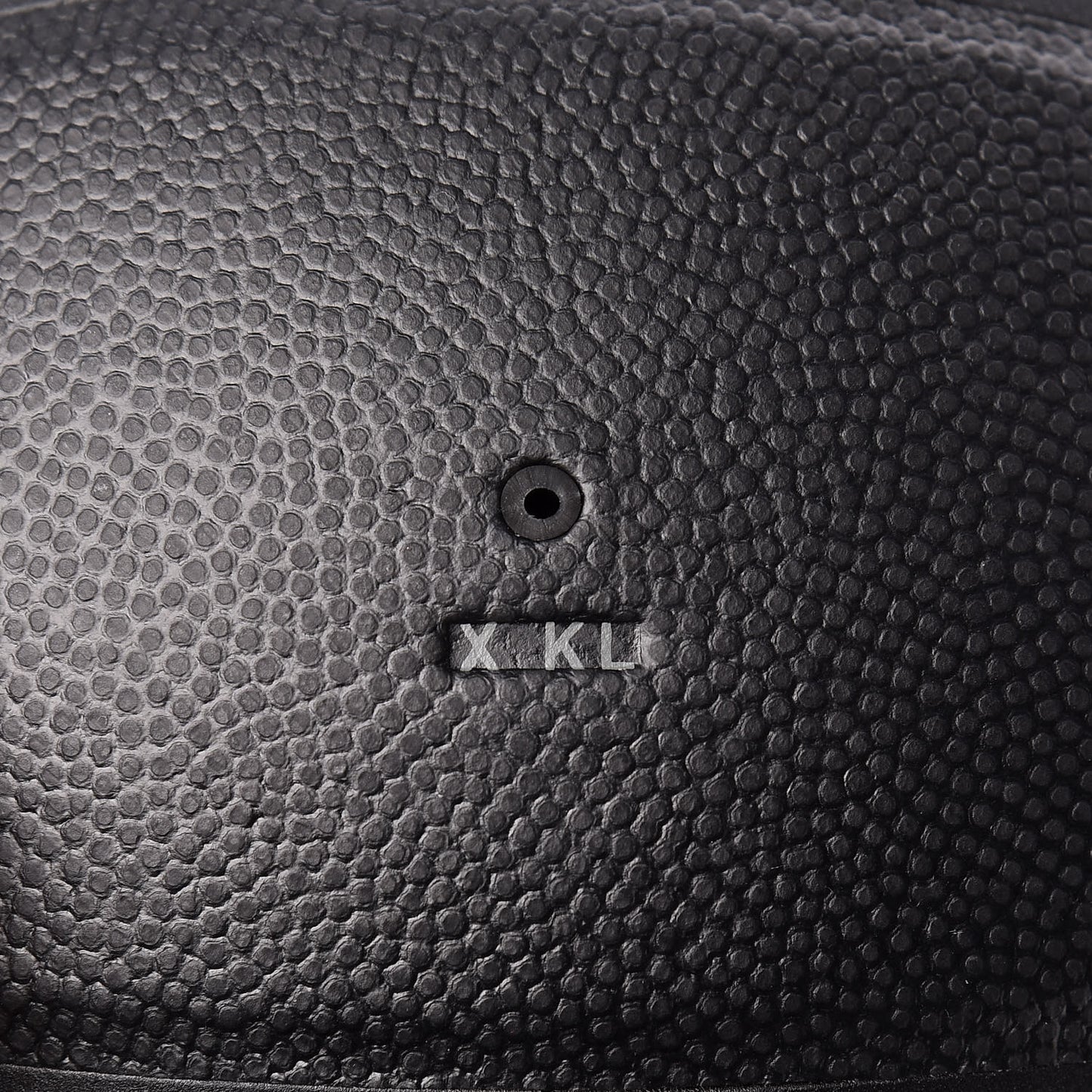 Lambskin Chain Net and Basketball Black Dark Gold