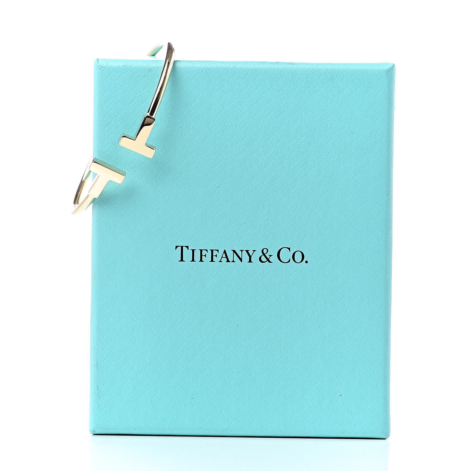 Tiffany 18K Yellow Gold T Wire Bracelet 5 of 5