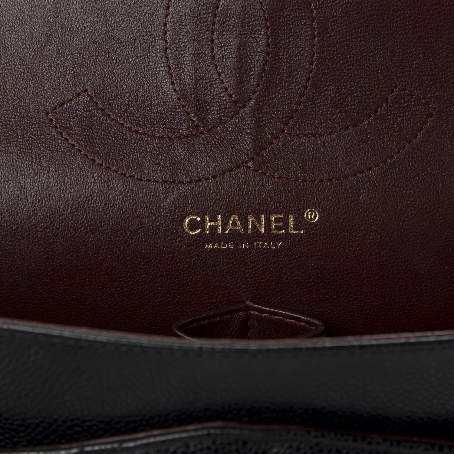 Chanel Caviar Quilted Jumbo Double Flap Black 11 of 13