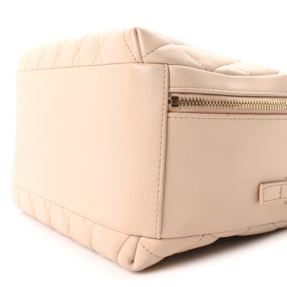 Chanel Lambskin Quilted Medium Trendy CC Bowling Bag Beige 10 of 10