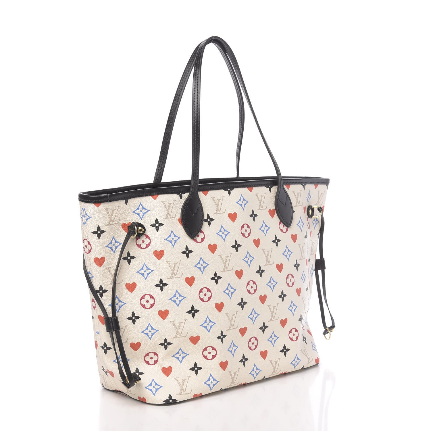 Louis Vuitton Game On Neverfull MM White 2 of 9