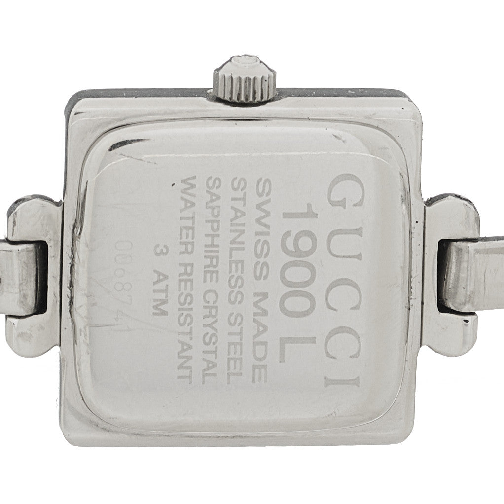 Gucci Stainless Steel 19mm 1900L Quartz Watch Black 4 of 4