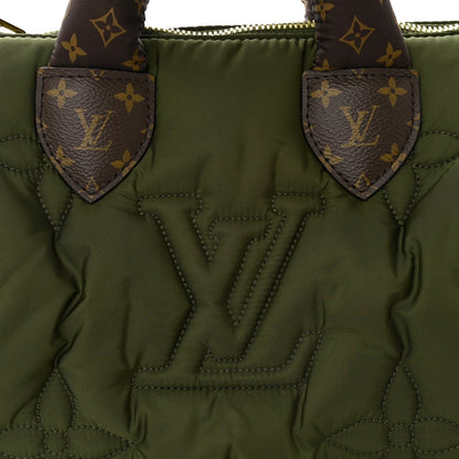 Louis Vuitton LOUIS VUITTON Econyl Mini Monogram Pillow Speedy Bandouliere 25 Khaki 7 of 9