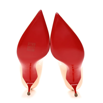 Christian Louboutin Patent Pigalle Follies 55 Pumps 38.5 Poudre 5 of 8