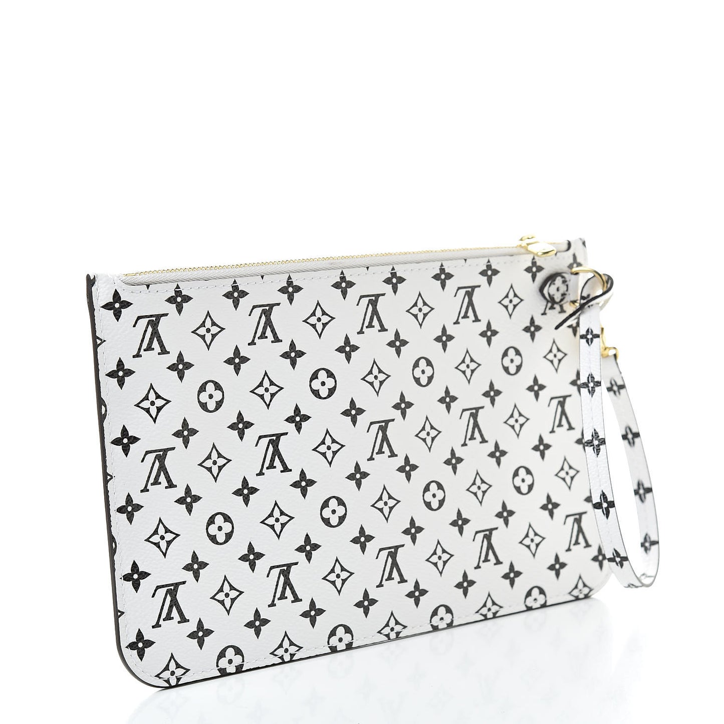Monogram Giant Neverfull MM GM Pochette White