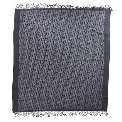 Christian Dior Wool Monogram Throw Black 1 of 6