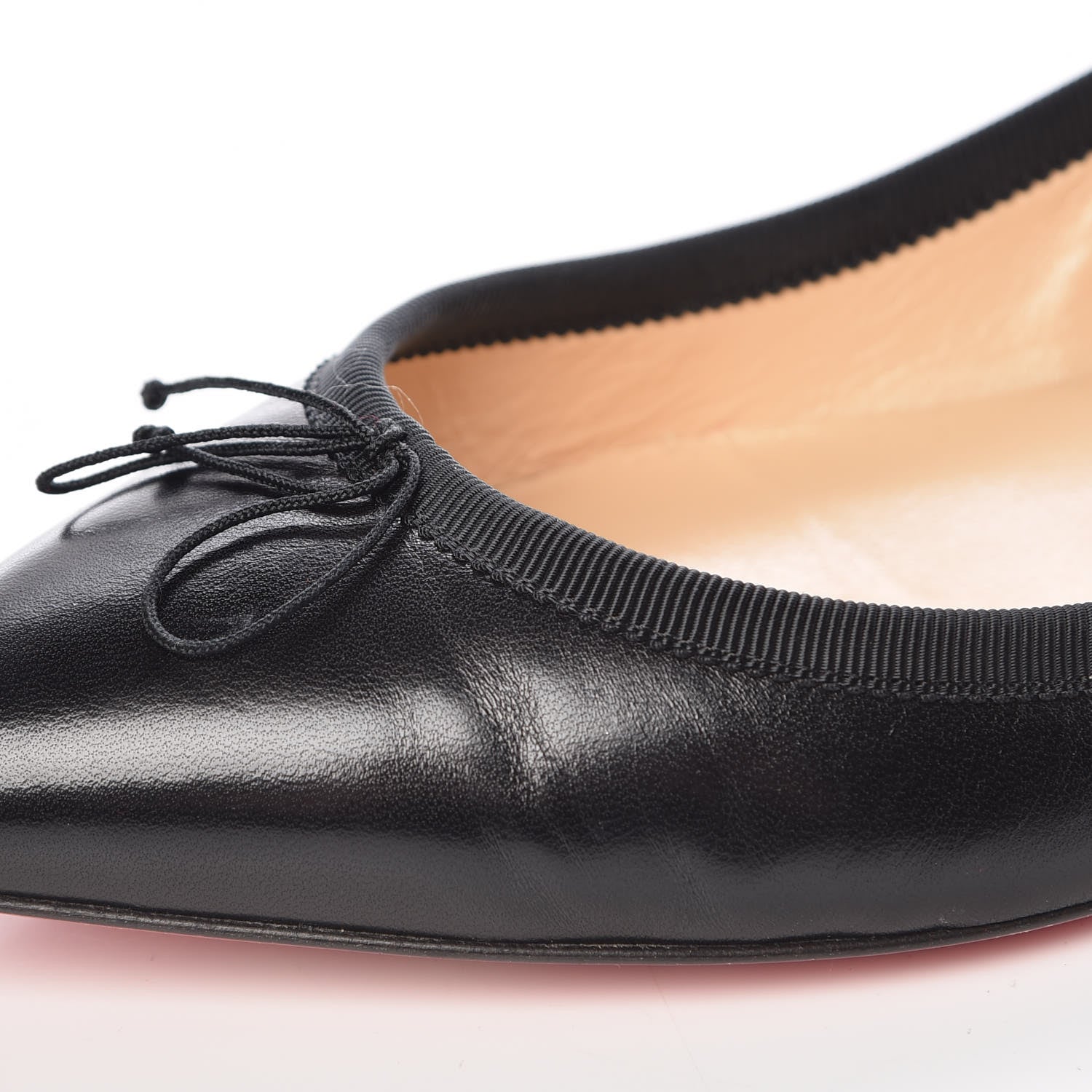 Christian Louboutin Shiny Nappa Solasofia Flats 39 Black 13 of 17